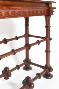 Pamono Arts & Crafts Wooden Console Table, 1910s