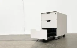 Pamono ATM Series Metal Office Trolley Container by Jasper Morrison for Vitra Outlet