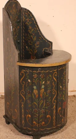 Pamono Austrian Children's Chair in Polychrome Wood, 1800s Outlet
