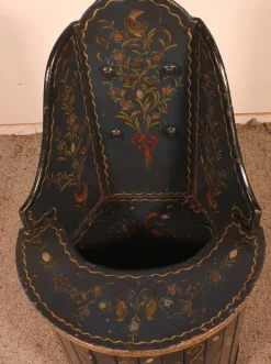 Pamono Austrian Children's Chair in Polychrome Wood, 1800s Outlet