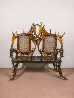 Pamono Austrian Inlaid Living Room Furniture, Set of 10