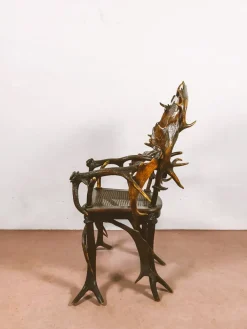 Pamono Austrian Inlaid Living Room Furniture, Set of 10