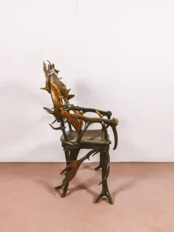 Pamono Austrian Inlaid Living Room Furniture, Set of 10