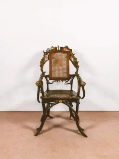 Pamono Austrian Inlaid Living Room Furniture, Set of 10