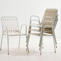 Pamono Austrian Stackable Garden Armchair from Karasek Discount