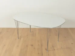 Pamono B612 Superellipse Dining Table by Piet Hein & Bruno Mathsson for Fritz Hansen, 1960s Sale