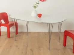 Pamono B612 Superellipse Dining Table by Piet Hein & Bruno Mathsson for Fritz Hansen, 1960s Sale