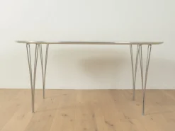 Pamono B612 Superellipse Dining Table by Piet Hein & Bruno Mathsson for Fritz Hansen, 1960s Sale