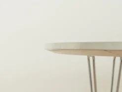 Pamono B612 Superellipse Dining Table by Piet Hein & Bruno Mathsson for Fritz Hansen, 1960s Sale