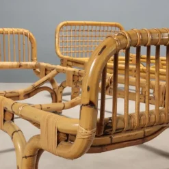 Pamono Bamboo Beds, 1970s, Set of 2 Hot