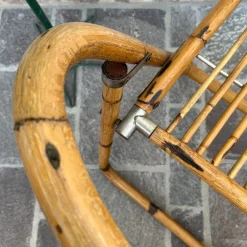 Pamono Bamboo Folding Chair from Dal Vera, Italy, 1950s Discount