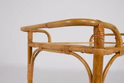 Pamono Bamboo Trolley Serving Tray, 1960s Best