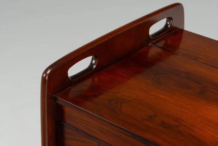 Pamono Bar Cart by Sergio Rodrigues for OCA Brazil, 1965 Discount