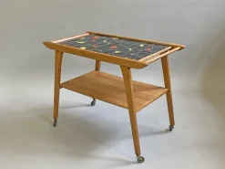 Pamono Bar Cart from VEB Workshops GDR, 1950s New