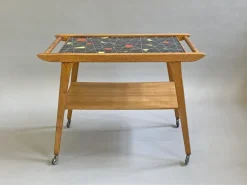 Pamono Bar Cart from VEB Workshops GDR, 1950s New