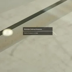 Pamono Barcelona Glass Coffee Table in Chrome by Ludwig Mies Van Der Rohe for Knoll International New