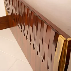 Pamono Barium Bed by Luciano Frigerio for Frigerio Di Desio, 1960s New