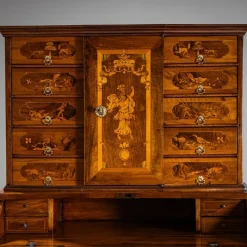 Pamono Baroque Secretaire in Walnut Discount