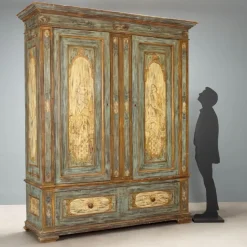 Pamono Baroque Style Lacquered Wood Wardrobe Discount