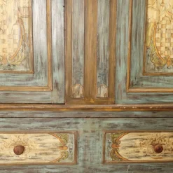 Pamono Baroque Style Lacquered Wood Wardrobe Discount