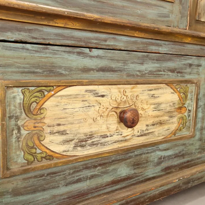 Pamono Baroque Style Lacquered Wood Wardrobe Discount