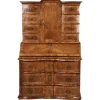 Pamono Baroque Walnut Secretary, 1740s New