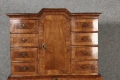 Pamono Baroque Walnut Secretary, 1740s New