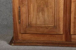 Pamono Baroque Wardrobe in Walnut, Freiburg, Switzerland, 1800s Clearance