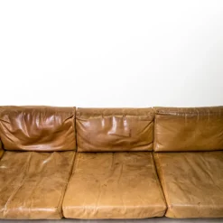 Pamono Bastiano Sofa in Rosewood and Leather by Afra and Tobia Scarpa, 1970s Best