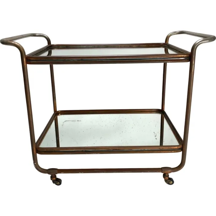 Pamono Bauhaus Bar Trolley by Luigi Brusotti, 1941 Discount