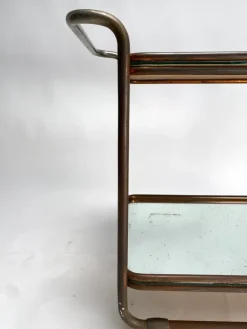 Pamono Bauhaus Bar Trolley by Luigi Brusotti, 1941 Discount