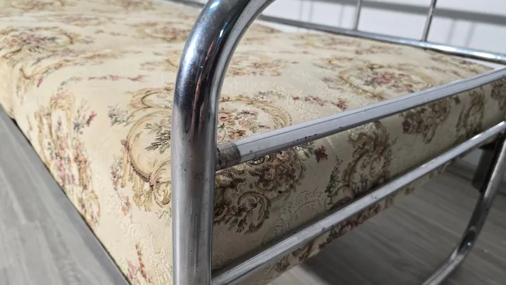 Pamono Bauhaus Chrome Sofa by Robert Slezak for Slezak Factories, 1930s Sale