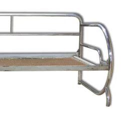 Pamono Bauhaus Chromed Sofa attributed Hynek Gottwald, Bohemia, 1930s Best