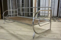 Pamono Bauhaus Chromed Sofa attributed Hynek Gottwald, Bohemia, 1930s Best