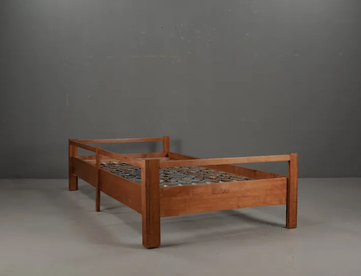 Pamono Bauhaus Daybed in Oak, Germany, 1920s
