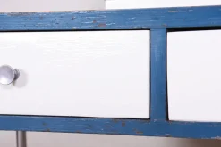 Pamono Bauhaus Dressing Table with Mirror in Chrome & White Glass attributed to Vichr a Spol., 1930s Sale