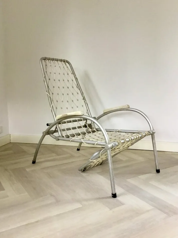 Pamono Bauhaus Garden Chair in the Style of Warren McArthur, 1950s Outlet