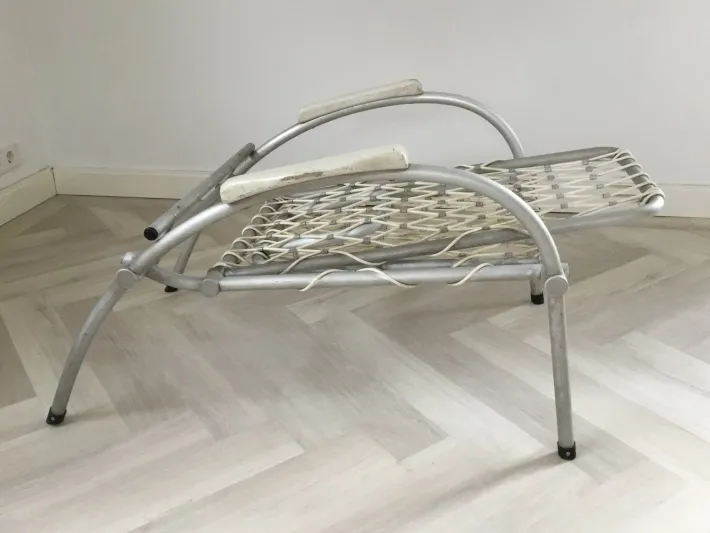 Pamono Bauhaus Garden Chair in the Style of Warren McArthur, 1950s Outlet