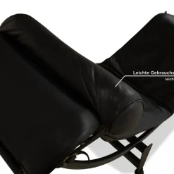 Pamono Bauhaus LC 4 Chaise Lounge in Black by Le Corbusier for Cassina Sale