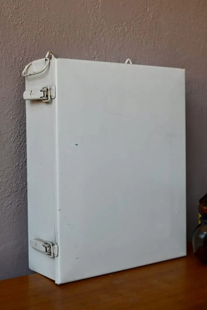 Pamono Bauhaus Pharmacy Cabinet, 1940s Best