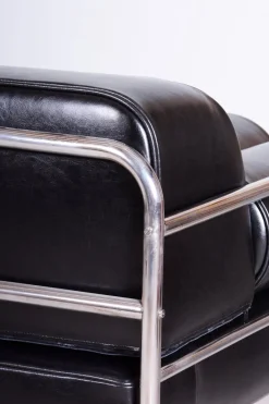Pamono Bauhaus Sofa by Robert Slezak, 1930s New