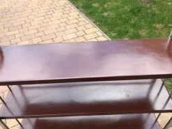 Pamono Bauhaus Style Metal Book Shelf, 1920s Clearance