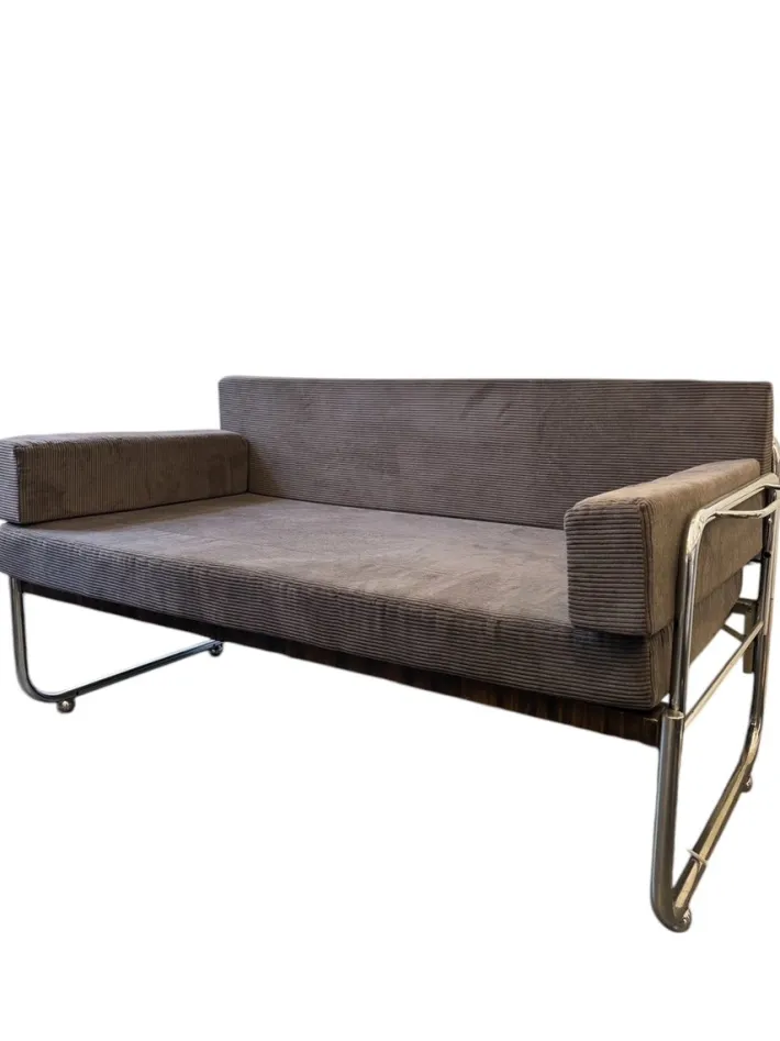 Pamono Bauhaus Tubular Steel Daybed, 1930s Clearance