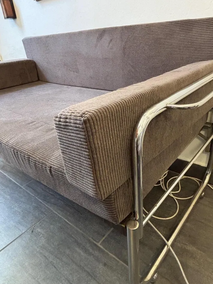 Pamono Bauhaus Tubular Steel Daybed, 1930s Clearance