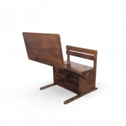 Pamono Bauhaus Wooden Kids Folding School Desk, 1920s Sale