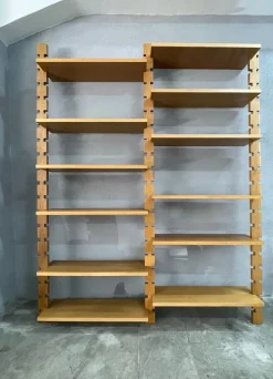 Pamono 2-Bay Bookcase by Marco Comolli, 1950s Discount