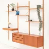 Pamono 3-Bay Wall Unit by Poul Cadovius