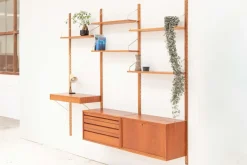 Pamono 3-Bay Wall Unit by Poul Cadovius