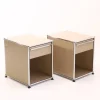 Pamono Bedside Tables by Fritz Haller & Paul Schärer for USM Haller, 2025, Set of 2 Hot