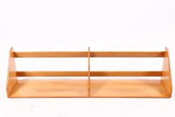 Pamono Beech Wall Shelves by Hans J. Wegner for Ry Møbler, 1950s, Set of 5 New